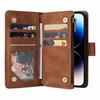 Leather Flip Folio Shockproof Phone Cover