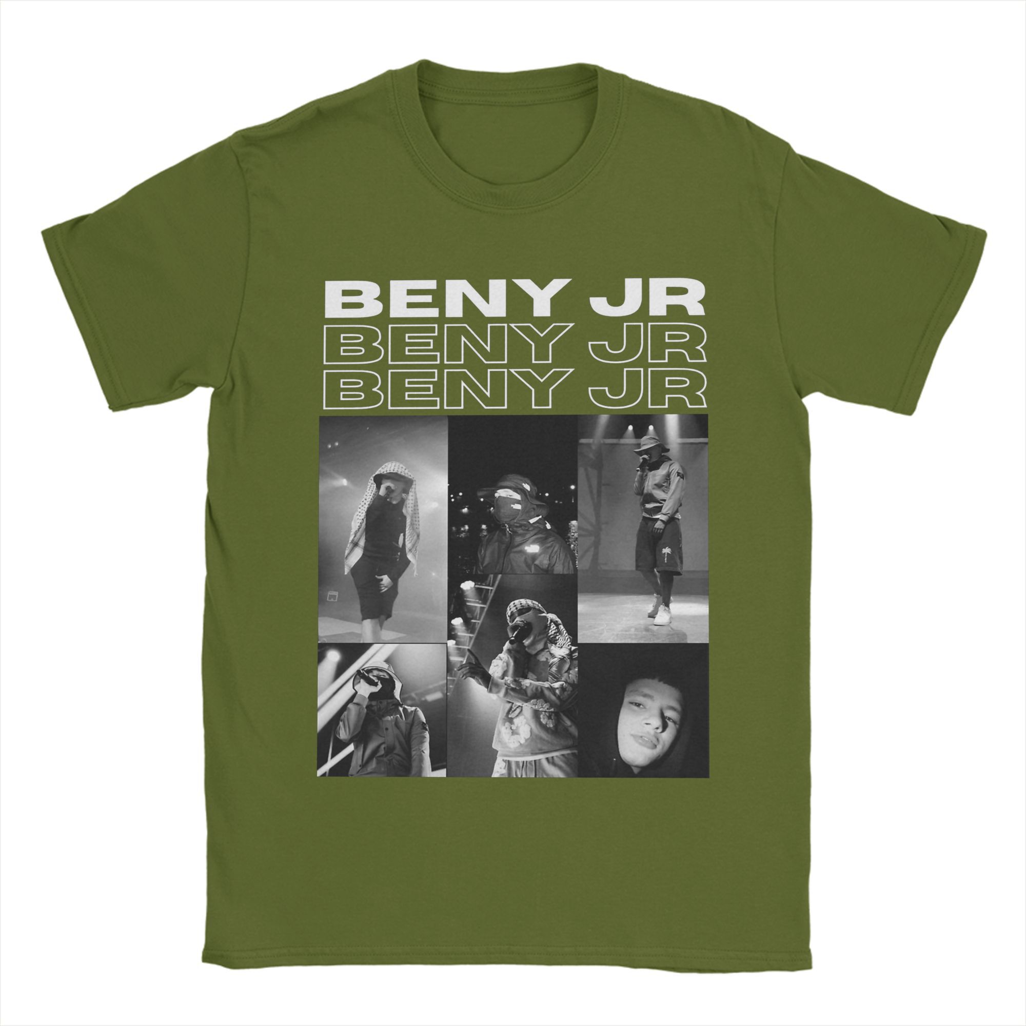 

Men Singer Beny Jr T Shirt Cotton Tops Awesome Short Sleeve Crew Neck Tees Adult T-Shirt 4XL