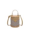 Stilvolle Sommer-Eimer Tasche Für Damen In Schwarz Weiß Grün Khaki Und Rosenrot