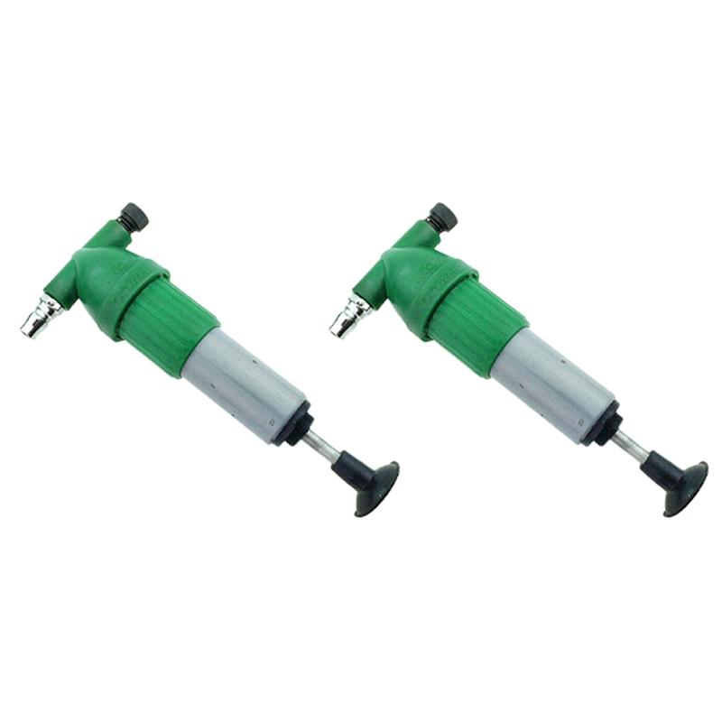 2X Pneumatic Valve Grinder Car Engine Valve Grinder Valve Repair Valve Grinding Tool green  white