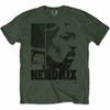 Jimi Hendrix Let Me Live T-Shirt Green New Unisex T-Shirt
