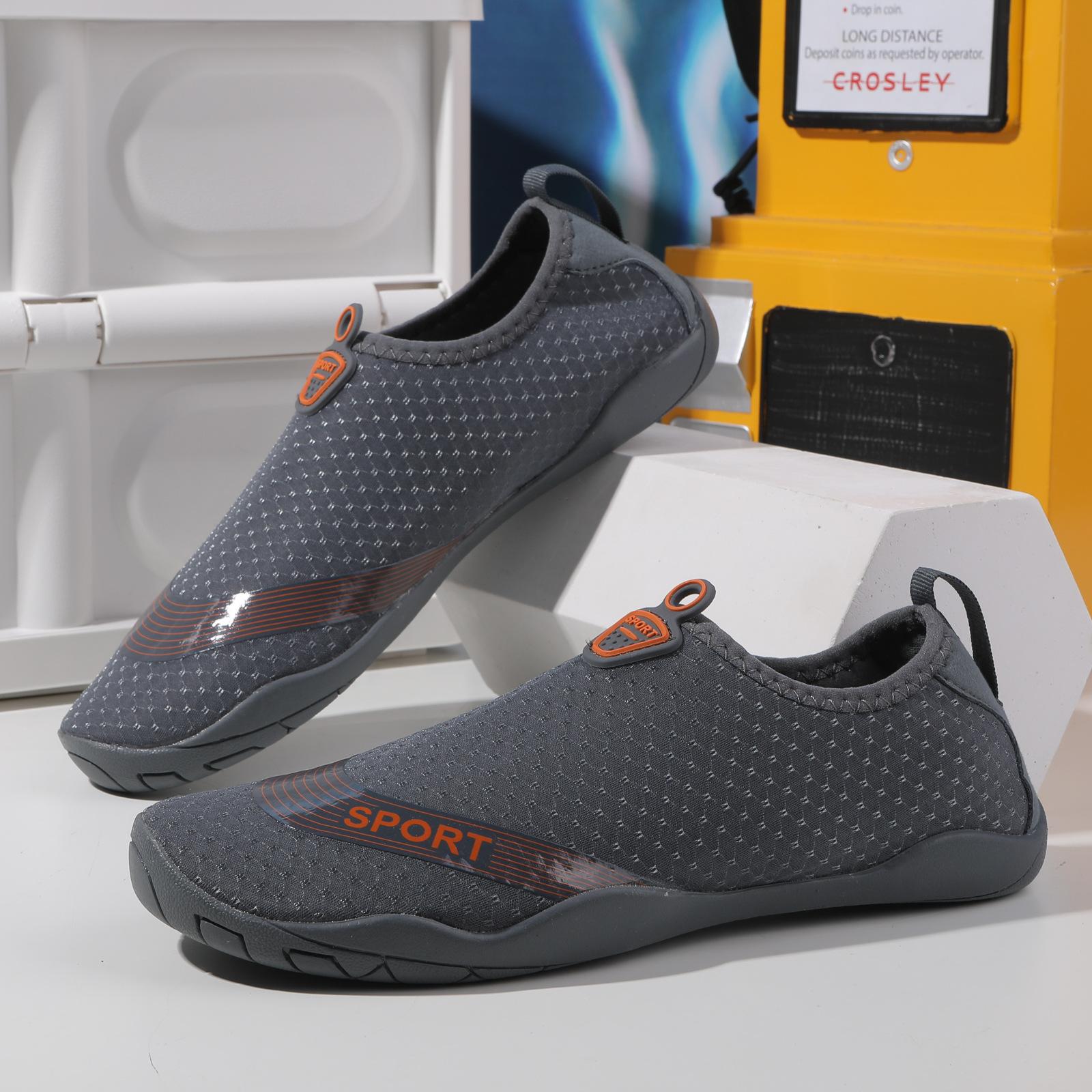 

Женская и мужская обувь для плавания в воде, быстросохнущая обувь для босиком в воде, спорт в воде, пляжный бассейн, плавание, серфинг, дайвинг, обувь для тренировок в тренажерном зале, унисекс, нескользящая обувь для ходьбы, йоги, водная обувь 42 серый