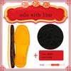 Rubber Shoe Soles for Slippers DIY Hand Knitting Slipper Anti-Slip Outsoles Winter Cotton Crochet Needles Shoes Full Sole Repair