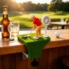 Golf Game Bottle Opener Desk Clamp Design Golf Player Figurine Beer Opener With Golf Ball Opener Funny Golf Themed Bar Decor