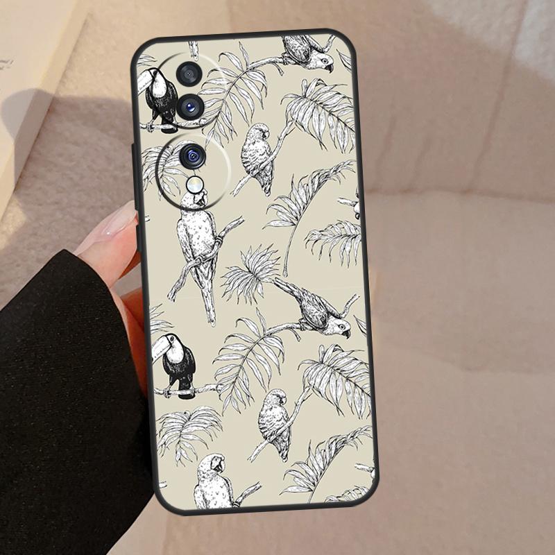 Birds Flock For Honor 90 70 50 Lite Magic 5 Pro 8X 9X Phone Case For Honor X8a X9a X7a X6a X9 X7 X8 X9b