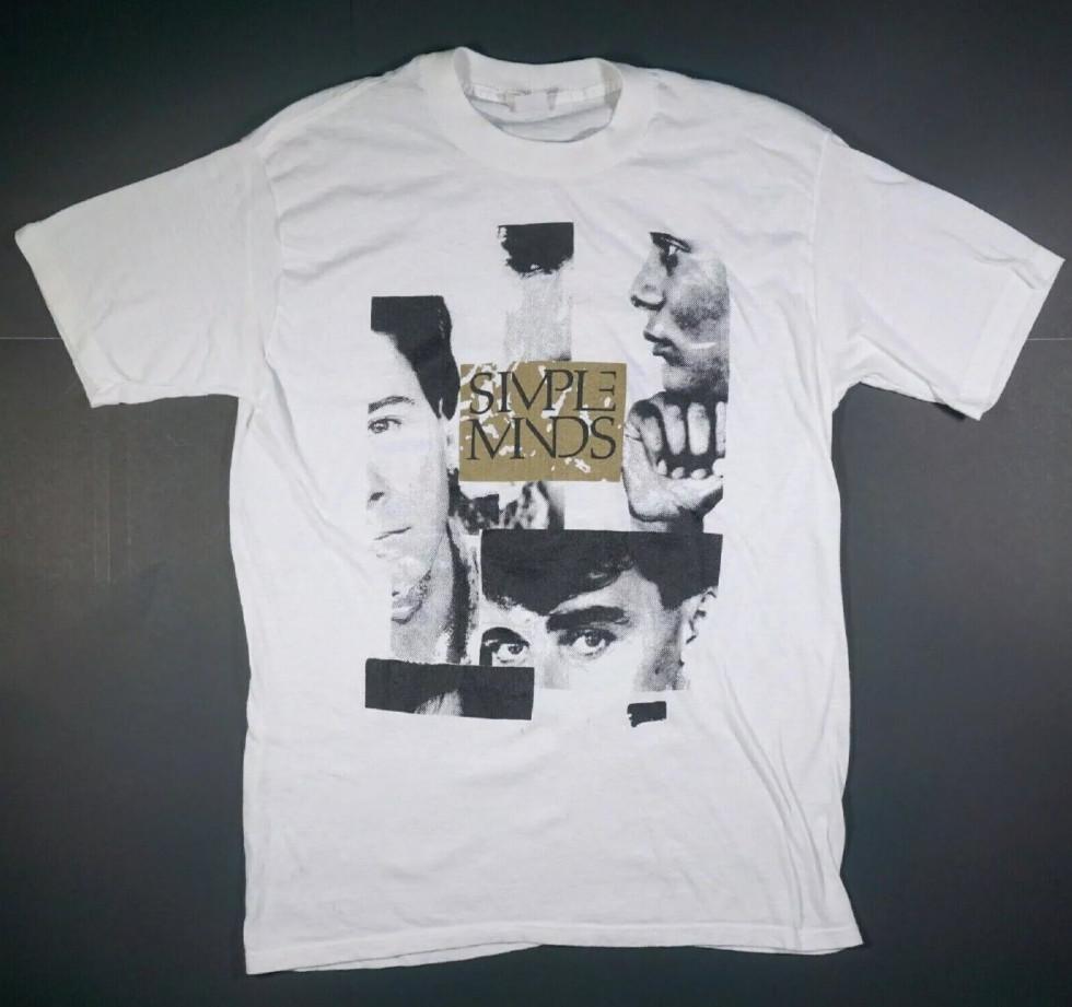 Vintage Simple Minds 1985-86 World Tour Gift For Fan T-shirt size S-5XL XL
