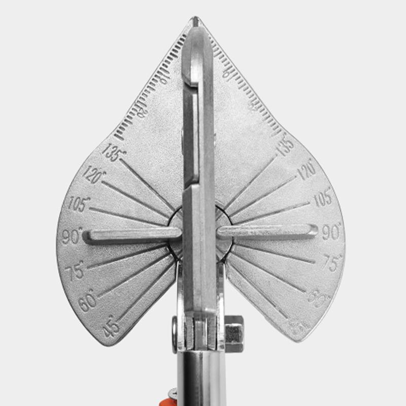 Angle Shear 45-135 Degree Miter Cutter Hand Shear Mitre Scissor Siding Wire Duct Cutter PVC PE Plastic Pipe Hose Scissors Cut