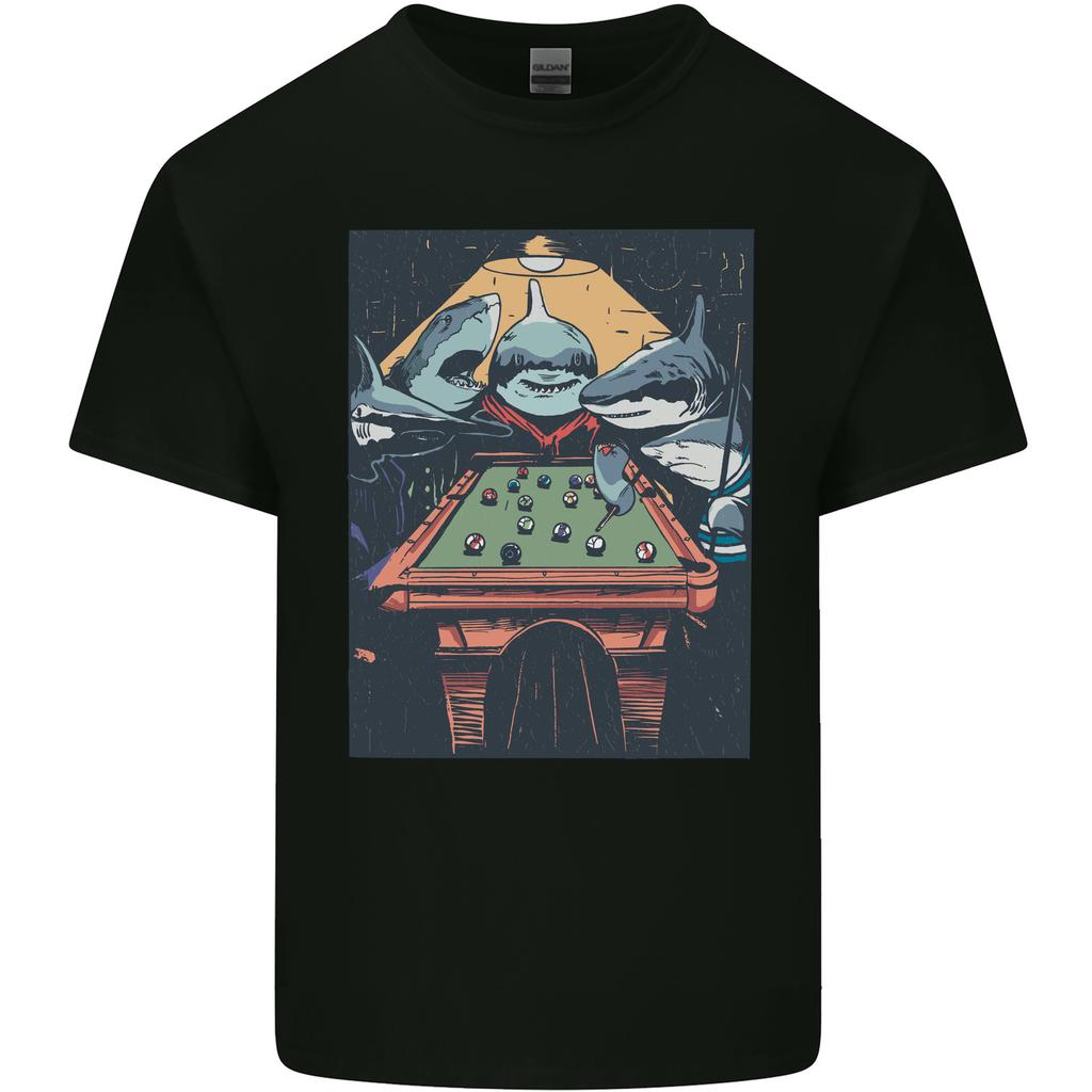 Pool Shark Snooker Player Unisexs Light Cotton TShirt