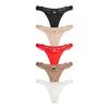 Skims Womens/Ladies Hearts Lace String Thong (Pack of 5)