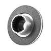 Clear 117MM Electromagnetic Brake Motor Friction Brake Pads Brake Gear Discs Assembly For YEJ100 Base