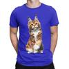 Maine Coon Orange Novelty 100 Cotton TShirt Maine Coon Tops Tees For Unisex