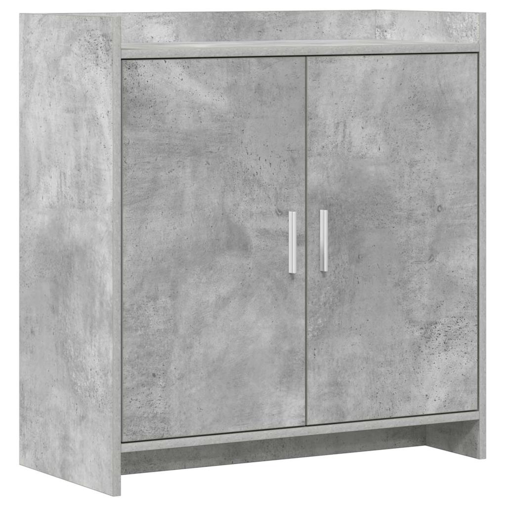 Sideboard Concrete Grey 72 x 36 x 80 cm Engineered Wood