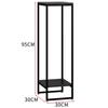 Nordic Flower Stand Iron Display Shelf Luxury Simple Modern Living Room Indoor Plant Rack Stand Storage Shelf