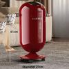 Luxury Trash Can Plastic Recycling Kitchen Trash Bin Large Capacity Litter Bins Round Dustbin Wastebasket Bathroom Supplies
