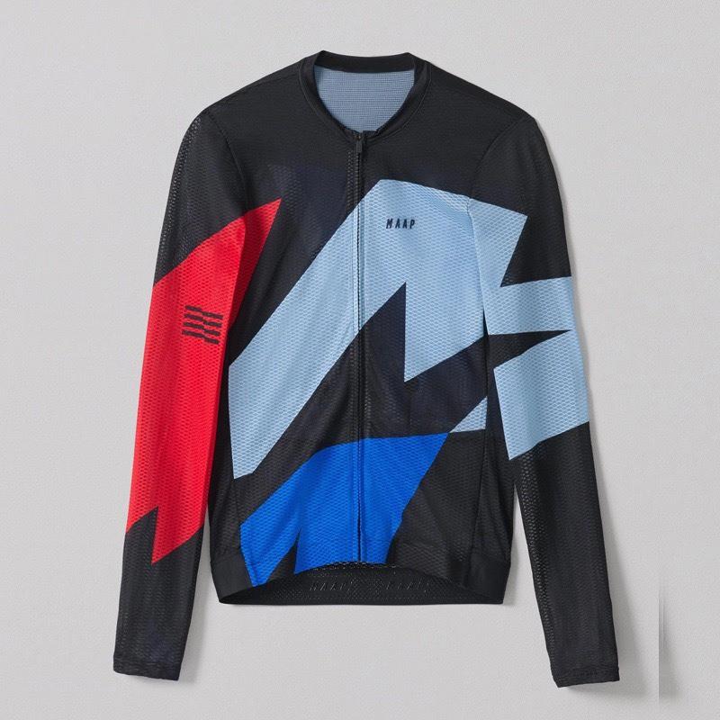 Mens Womens Performance Cycling Jersey Long Sleeve Quick Dry Fit Road Mountain Bike Riding