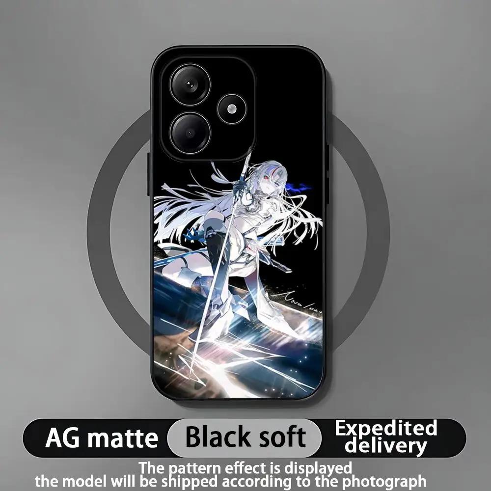 

Чехол для телефона GTO Punishing Gray Raven для Xiaomi Redmi Note 14 13 12 11 Pro Plus S 5G 14C A3 Мягкий черный чехол для телефона Redmi Note 10 Pro