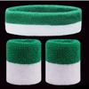 Tennis Fitness Men/Women Sport Wristbands Towel Sweat Bands Headband +Wristbands Wrist Support