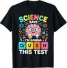 Crush This Test Teacher Testing Day Exam Science Student T-Shirt