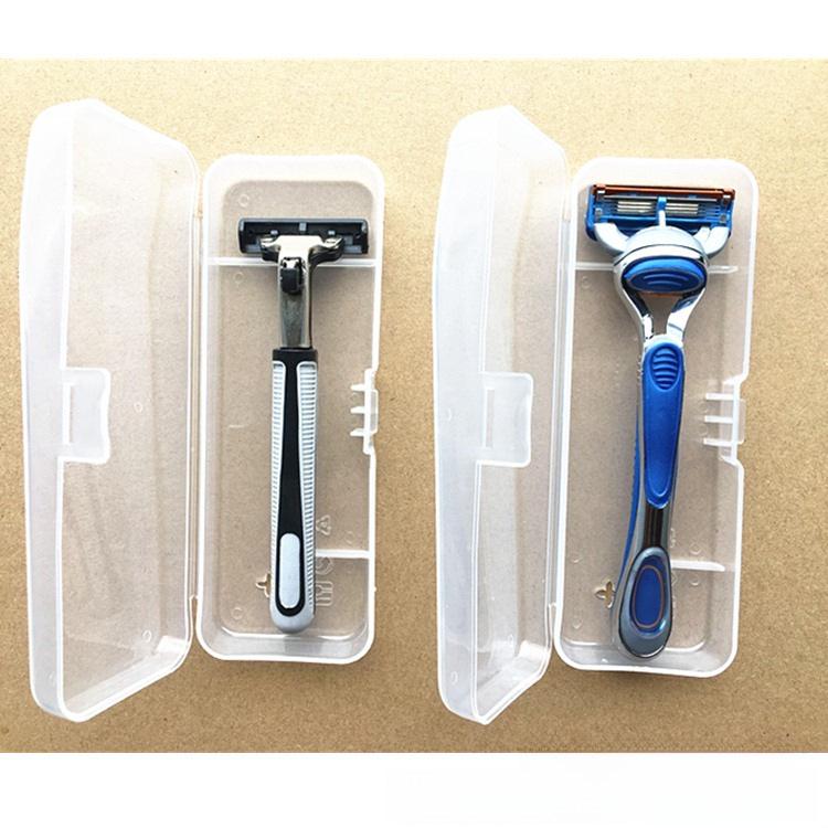Soporte de Afeitadora Portátil de Viaje: Caja de Almacenamiento Universal para Maquinillas de Afeitar Manuales