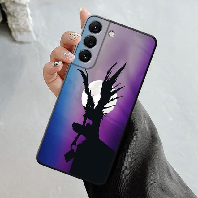 Pink Death Note Light Misa Phone Shell For Samsung Galaxy S23 S22 S21 S20 Fe Ultra S10 S9 S8 Plus Note 20ultra 10plus Case