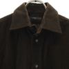 Beauty Products GUCCI Made In Italy Long Sleeve Corduroy Shirt 38 Brown Men's Used