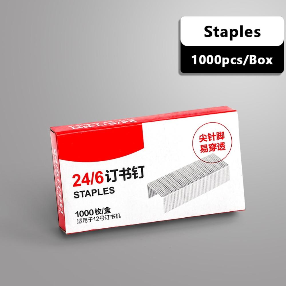 Effortless Long Stapler Use 24/6 Staples Stapling Machine Manual Binding Tool  Office School