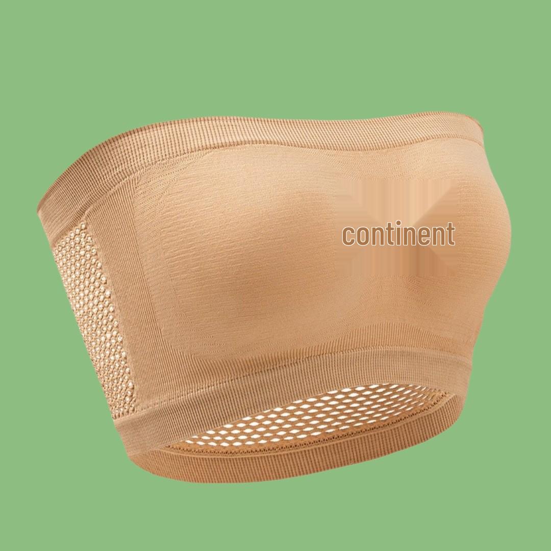 

High-End Women s Plus Size Seamless Strapless Backless Smoothing Bra L