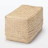 MUJI Seagrass Wickerwork Organizer 15cm Wide X 25cm Deep X 12cm 83411930 Basket, Large, Rectangular, Approx. High,
