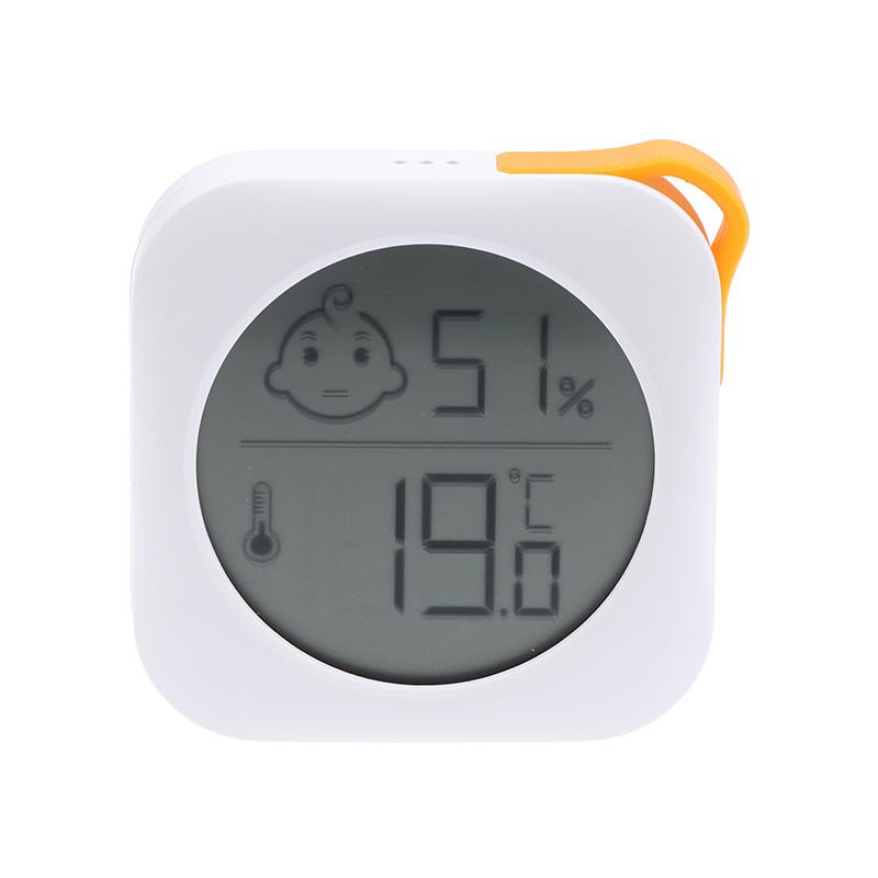 

Portable Temperature Humidity Meter -20~60℃ 20%-95%Rh With Comfort Icons Walldesk Stick Mount For Home Office Nursery белый
