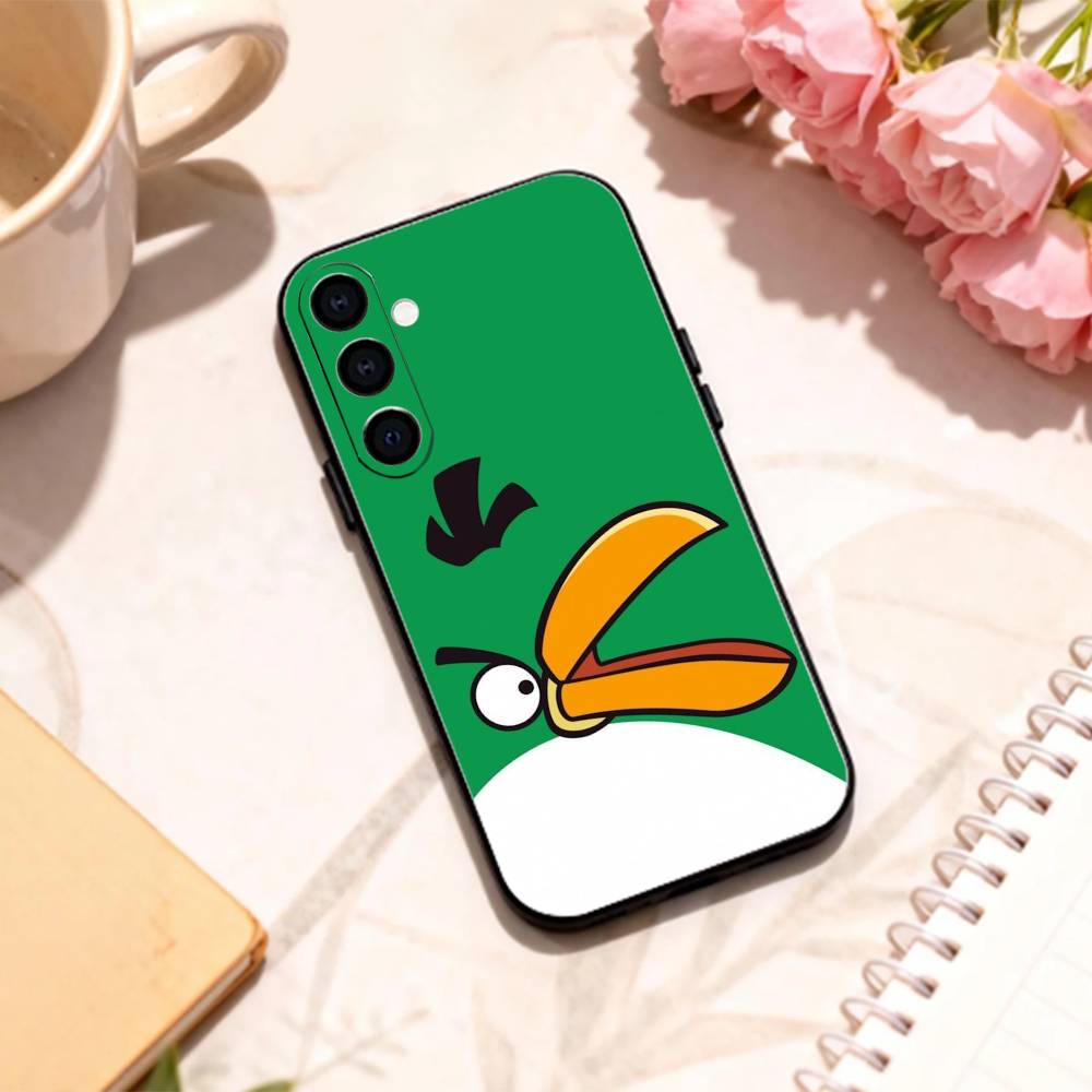A-angry-B-Bird- Game   Phone Case For Samsung Galaxy A73,A72,A71,A70,A53,A52,A51,Others Soft Black Shell