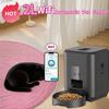 2L Wireless Automatic Pet Feeder Smart Cat and Dog Food Dispenser App Controlled Slow and Quantitative Feeding Cat Accessories