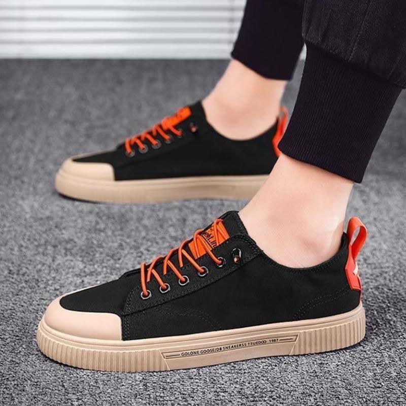 Fashion Casual Shoes for Men Non Slip Flat Young Students Luxury Man Shoe Sale Low Price Fashion 2025 Hiking Breathable Retro Sneakers