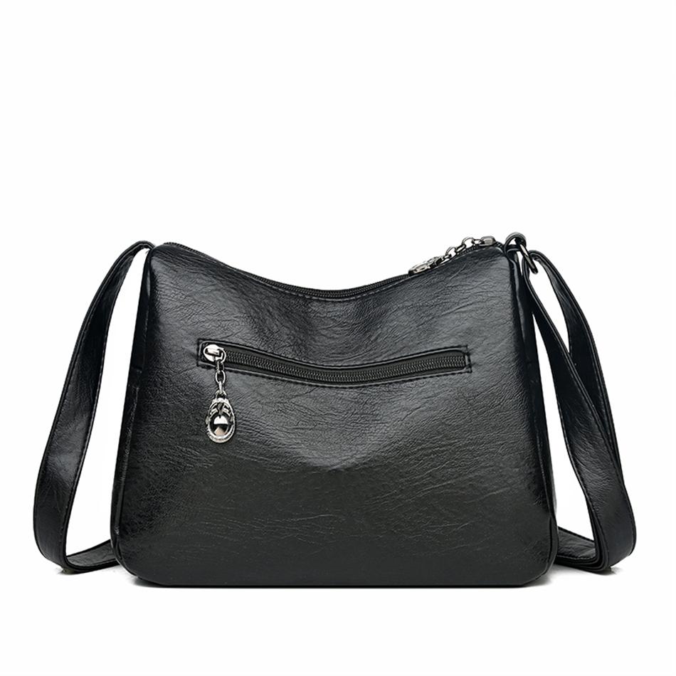 2023 Trend Genți de umăr din piele moale, de înaltă calitate, pentru femei