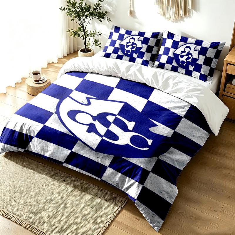 Cartagines Deportiva SA 3pc Duvet Cover Set Simple Modern Bedding Set Wrinkle Resistant Soft Fabric All Season Use a Perfect Gift