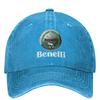 Benelli Racing Motorcross Motorcycle Merch Unisex Baseball Caps Motor Distressed Washed Hats  Classic Outdoor Snapback