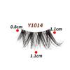 10 Pairs Transparent Band Half Eye Cat Eye False Eyelashes - 3D Layered, Natural, Thickening & Lengthening