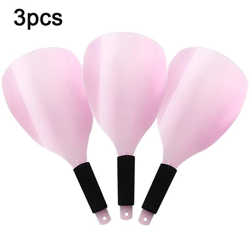 1/3pcs Hair Salon Face Shield Plastic Haircut Face Protector Mask with Sponge Handle Reusable Face Mask Cover Makeup Protector