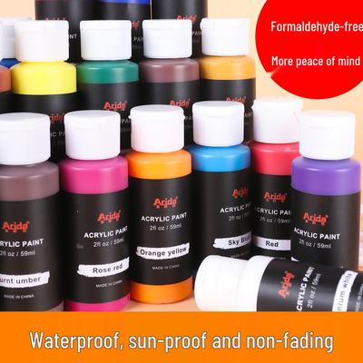 59ml Draagbare Waterdichte Acrylverf voor DIY Kunst – Ideaal voor Graffiti, Steen, Canvas en Schoenen, Kleurvast en Zonbeschermd