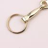 Horse Bits Hollow Jointed Mouth Snaffle Bits Keychain Alloy Keychain Single Connector Horse Bit Key Knot Snaffle Bits Keychain