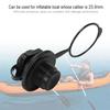 23.9mm Black Plastic Inflatable Fishing Boat Replacement Air Valve
