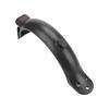 Waterproof Scooter Rear Tire Wheel Mudguard Widened Mud Guard Tail Light for Electric Scooter Parts Easy to Install