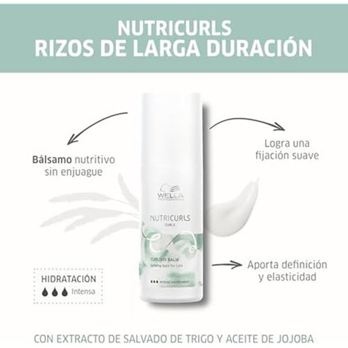 Balm - WELLA PROFESSIONALS - NUTRICURLS Curlixir - Cheveux bouclés - frisés - 150ml