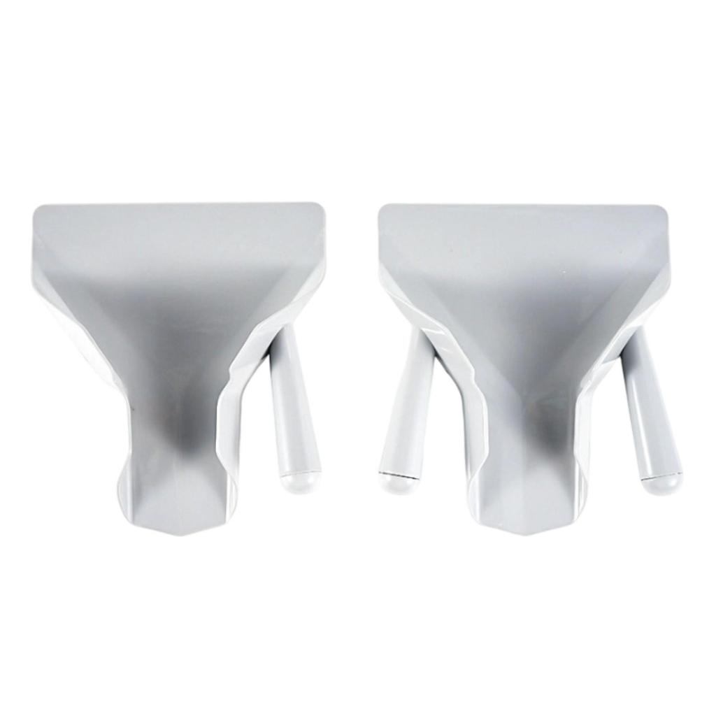 Plastic Food Scoop Smooth French Fry Multi-Purpose for Concession Stand
