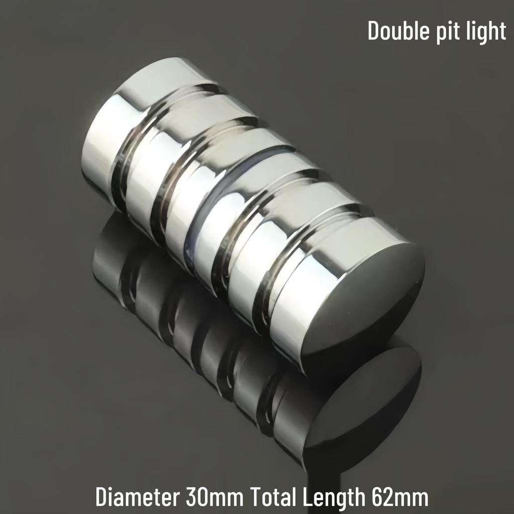 In-Stock Aluminum Alloy Single Hole Small Handle for Bathroom Glass and Sliding Doors