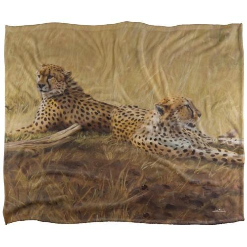 Wild Wings African Cats 2 Silky Supersoft Blanket