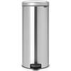 BRABANTIA NewIcon Pedal Bin 30L Matt Steel