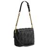 Coach Tabby 20 Metallic Logo Leather Crossbody Bag Small Women Bags Black CW629-B4BK