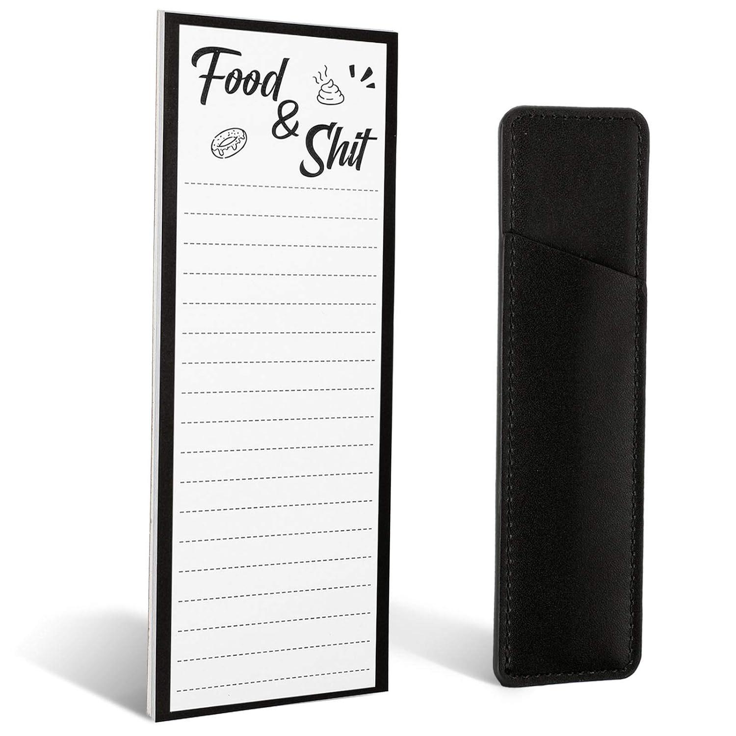 

Tearable Weekly Planner & Sticky Notes with Magnet Pen Holder