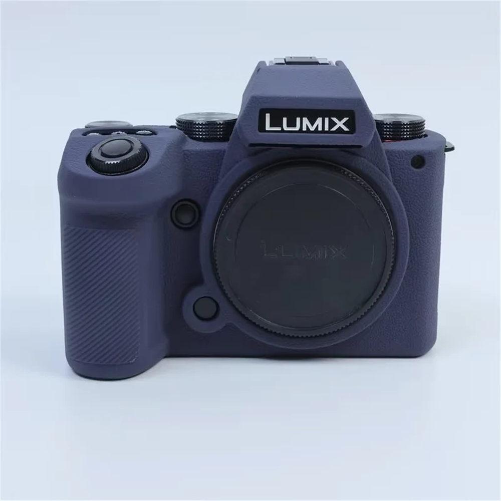 Soft Silicone Rubber Armor Camera Body Case For Panasonic Lumix S5II S5 M2 Protective Shell Cover