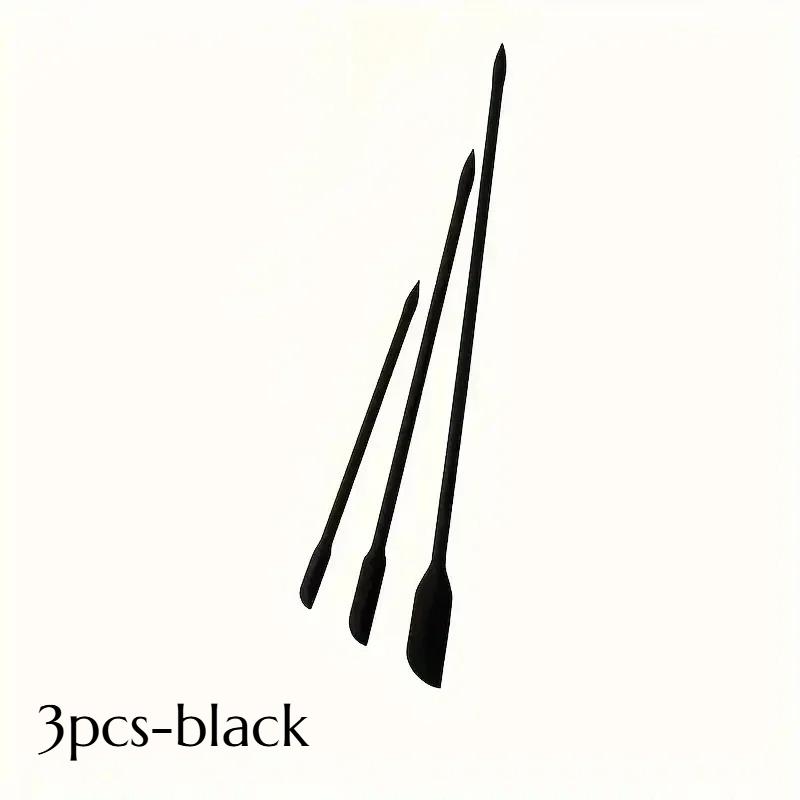 

3-Piece Small Silicone Spatula Set for Kitchen Heat Resistant Scrapers Uses for Baking Sauce Bottles